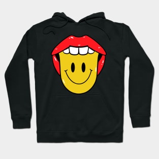 Tongue Smiley Hoodie